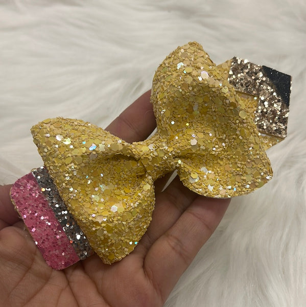 5” pencil bow