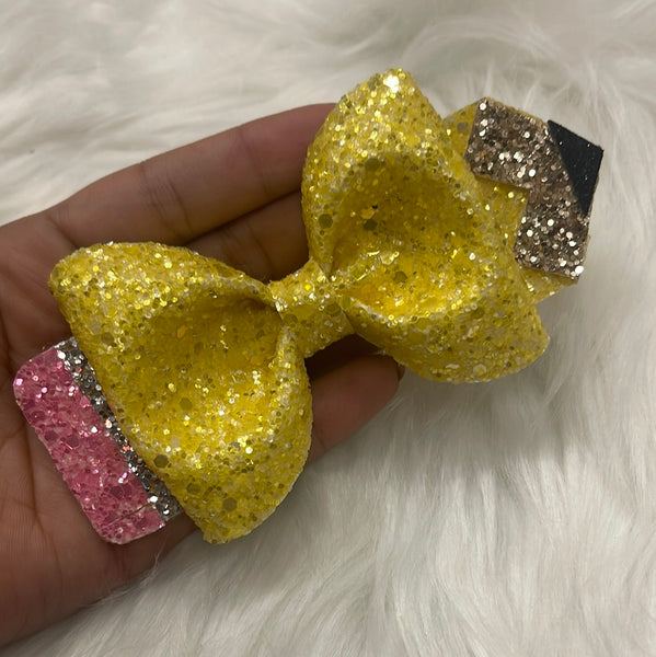 5” pencil bow